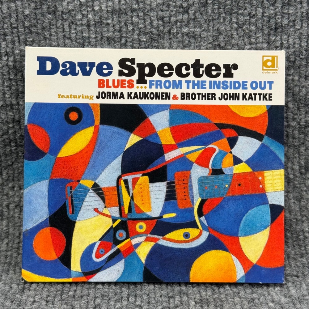 Dave Specter Blues From The Inside Out CD Jorma Kaukonen Delmark DE-859 2019